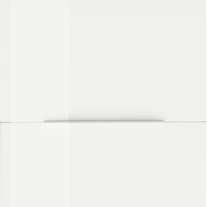 Kühlumbauschrank HELD MÖBEL Brindisi Schränke Gr. B/H/T: 60 cm x 200 cm x 60 cm, 3 St., weiß (weiß hochglanz, grafit) Küchenserien 60 cm breit, 200 hoch, hochwertige MDF Fronten