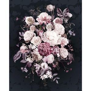 Komar Vliestapete Bouquet Noir , Floral , 200x250 cm , FSC MIX , Tapeten Shop, Vliestapeten