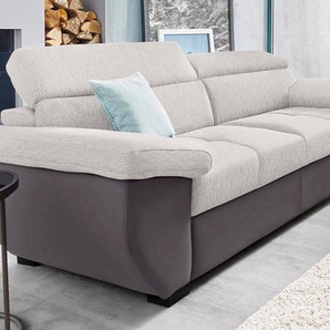 COTTA Polstergarnitur, (Set), Set: bestehend aus 2,5-Sitzer Sofa und Hocker, 2,5-Sitzer