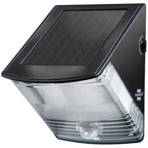 BRENNENSTUHL LED Solarleuchte Leuchten mit Bewegungsmelder und Solar-Panel Gr. Höhe: 17 cm, schwarz (schwarz, transparent) LED Solarleuchten