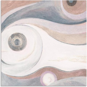 Artland Wandbild Sand-Pastell II - Abstrakt, Muster (1 St), als Alubild, Leinwandbild, Wandaufkleber oder Poster in versch. Größen