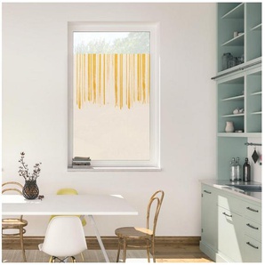 Fensterfolie »Fensterfolie selbstklebend, Sichtschutz, Flowing Honey - Gelb«, LICHTBLICK ORIGINAL, blickdicht, glatt