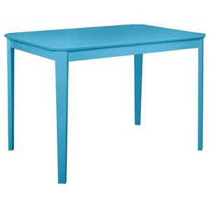 Esstisch in Blau 110 cm breit