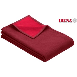 Wohndecke Cn Pur, IBENA, mit Wendemöglichkeit, Kuscheldecke