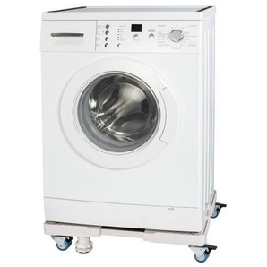 Xavax Transportroller Transportroller f. Waschmaschine, Trockner, Kühlschrank, verstellbar, Hausgerätesockel verstellbar
