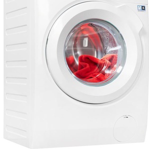 B (A bis G) AEG Waschmaschine Waschmaschinen weiß Frontlader
