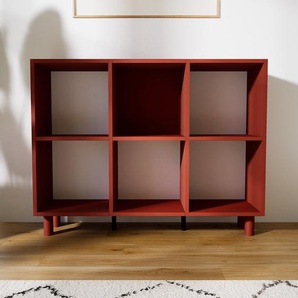 Schallplattenregal Terrakotta - Modernes Regal für Schallplatten: Hochwertige Qualität, einzigartiges Design - 118 x 91 x 34 cm, Selbst designen