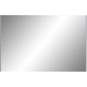 Dieter Knoll Wandspiegel , Alu , Metall, Glas , rechteckig , 87x56x4 cm , in verschiedenen Größen erhältlich, waagrecht montierbar , Schlafzimmer, Spiegel, Wandspiegel
