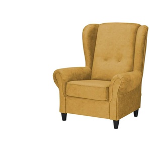Sessel  Kivana ¦ gelb ¦ Maße (cm): B: 94 H: 112 T: 94
