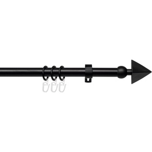 Gardinenstange »Lan Spear«, Liedeco, Ø 20 mm, 1-läufig, Fixmaß, 1-läufig im Fixmaß Ø 20 mm