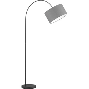 Stehlampe FISCHER & HONSEL Arc Leuchten Gr. 3 flammig, Höhe: 170 cm, 1 St., schwarz (sand schwarz, grau) Standleuchte Stehlampe Stehleuchten