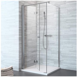 welltime by GEO Eckdusche BDFH4001010L, BxT: 100x100 cm, Einscheibensicherheitsglas