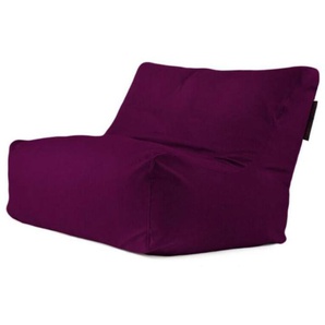 Sitzsack-Sofa Seat Lila - ein doppelter Sitzsack - Stoff Nordic