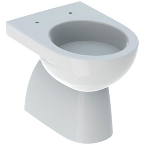 Tiefspül-WC GEBERIT Renova WCs , weiß WC-Becken Stand-WC, teilgeschl. Form, T:53 cm,
