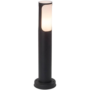 BRILLIANT Lampe Gap Außensockelleuchte 50cm anthrazit | 1x A60, E27, 20W, geeignet für Normallampen (nicht enthalten) | IP-Schutzart: 44 - spritzwassergeschützt