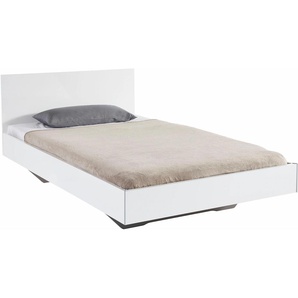 Bett RAUCH Manja Betten Gr. Liegefläche B/L: 120 cm x 200 cm, kein Härtegrad, weiß Jugendbetten Betten