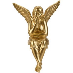 Schutzengel gold, Designer Ottmar Hörl, 67x38x25 cm