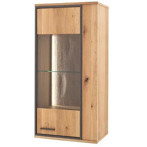 Woodford Hängevitrine  Sania - holzfarben - 60 cm - 123 cm - 37 cm | Möbel Kraft