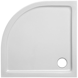 FOND Duschwanne Set Viertelkreis Duschwanne, Viertelkreis, Sanitäracryl, 3-St., 900x900/30 mm
