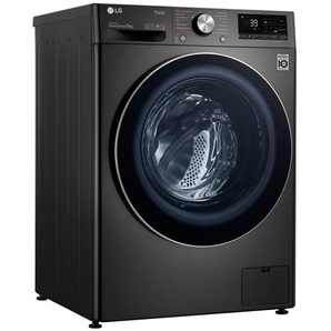 LG Waschmaschine F4WV709P2BA, 9 kg, 1400 U/min A (A bis G) Einheitsgröße grau Waschmaschinen Haushaltsgeräte