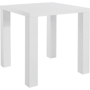 Esstisch INOSIGN Sky Tische Gr. B/H/T: 80 cm x 75 cm x 80 cm, weiß Esstisch Küchentisch Rechteckige Esstische rechteckig Tisch in mehreren Größen