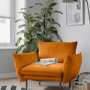 andas Sessel »Stine«, Besonderes Design durch Kissenoptik und Keder, by Morten Georgsen