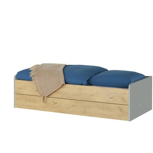 Stauraumbett  Grow Up ¦ holzfarben