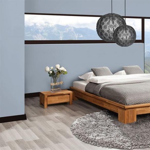 Futonbett Bett Schlafzimmerbet MAISON Eiche massiv 90x200 cm
