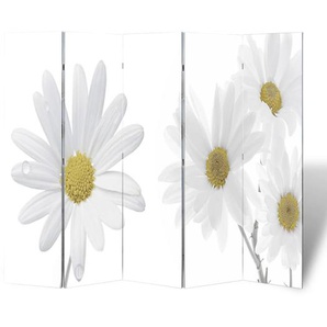 Raumteiler klappbar 200 x 170 cm Blume