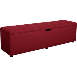 Places of Style Hockerbank »Checked«, mit Stauraum, Breite 120 cm und 160 cm, als Bettbank geeignet