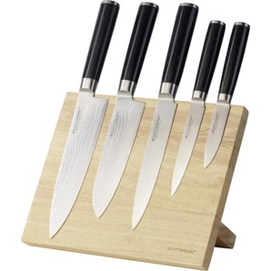 Echtwerk Messerset Echtwerk , Kunststoff , 6-teilig , ergonomischer Griff, rutschfester rostfrei , Kochen, Küchenmesser, Messersets