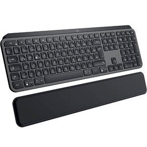 Logitech MX Keys Plus Tastatur kabellos grau