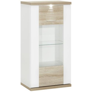 uno Vitrine   Titan ¦ holzfarben