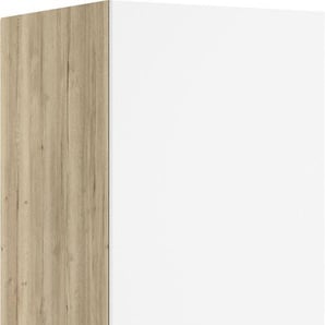 Kühlumbauschrank OPTIFIT Aken Schränke Gr. B/H/T: 60 cm x 176,6 cm x 58,4 cm, weiß (weiß, wildeiche nachbildung) Küchenserien