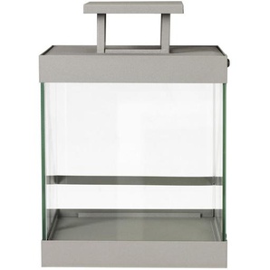 Blomus Laterne , Beige , Metall, Glas , quadratisch , 20x20x41.5 cm , Dekoration, Windlichter & Kerzenhalter, Laternen