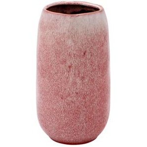 Vase Osaka, rosa Keramik