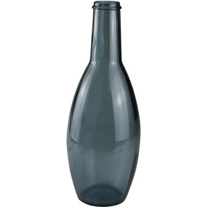 Bodenvase AM DESIGN Vasen Gr. B/H/T: 16,00 cm x 45,00 cm x 16,00 cm, blau (dunkelblau) Bodenvasen mundgelasen, Höhe 45 cm
