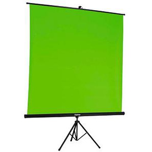 hama Stativleinwand Green Screen 1:1, 180 x 180 cm Projektionsfläche