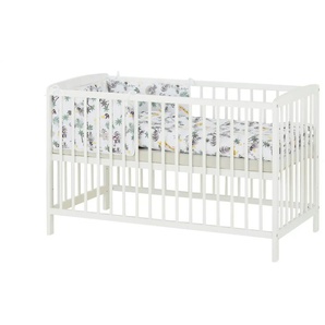 Komplett Gitterbett - weiß - 65 cm - 80 cm | Möbel Kraft