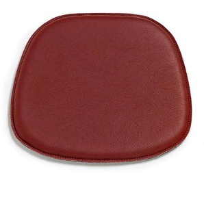 Sitzpad für Eames Plastic Side Chair rot, Designer Thomas Albrecht, 2x38.5x36 cm