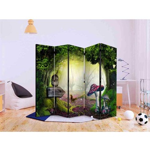 Kinderzimmer Raumteiler mit Wald Motiv 5 Elemente