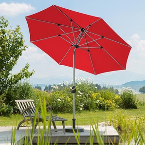 Sonnenschirm SCHNEIDER SCHIRME Venedig Standschirme , rot Sonnenschirme ohne Schirmständer