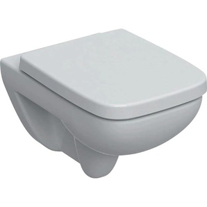 Tiefspül-WC GEBERIT Renova Plan WCs weiß WC-Becken Wand-WC mit WC-Sitz Tiefspüler, T: 54cm,
