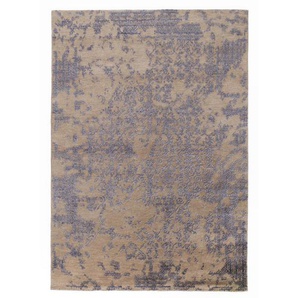 Musterring Wollteppich Soho Aurora , Blau, Creme , Textil , rechteckig , 140 cm , in verschiedenen Größen erhältlich , Teppiche & Böden, Teppiche, Orientteppiche