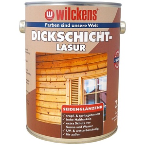 Wilckens 2,5l Dickschichtlasur Palisander seidenglanz Holzschutz Holz Lasur