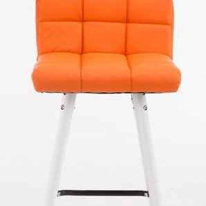 Allasuolo Bar Stool - Modern - Orange - 39 cm x 48 cm x 94 cm
