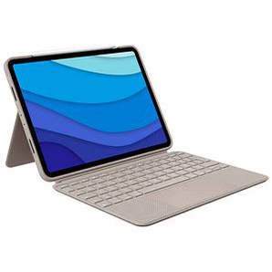 Logitech COMBO TOUCH Tablet-Tastatur sand geeignet für Apple iPad Pro 11 1. Gen (2018), Apple iPad Pro 11 2. Gen (2020), Apple iPad Pro 11 3. Gen (2021)