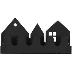 Wunderschöne Garderobe für`s Kinderzimmer, Village, in schwarz, von roommate