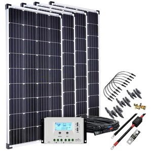 OFFGRIDTEC Solaranlage basicPremium XL Solarmodule schwarz Solartechnik