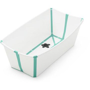 Stokke Faltbare Flexi Bath™ , Grün, Transparent , Kunststoff , 35x24 cm , Baden & Wickeln, Babywannen